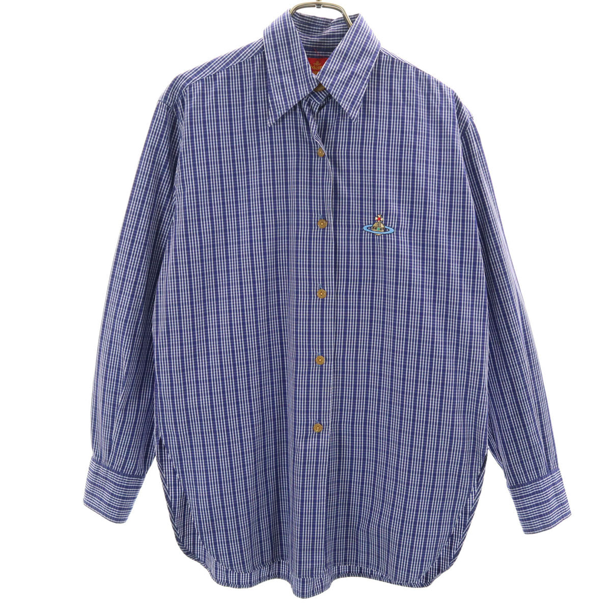 Vivienne Westwood Check Pattern Long Sleeve Shirt Size 1