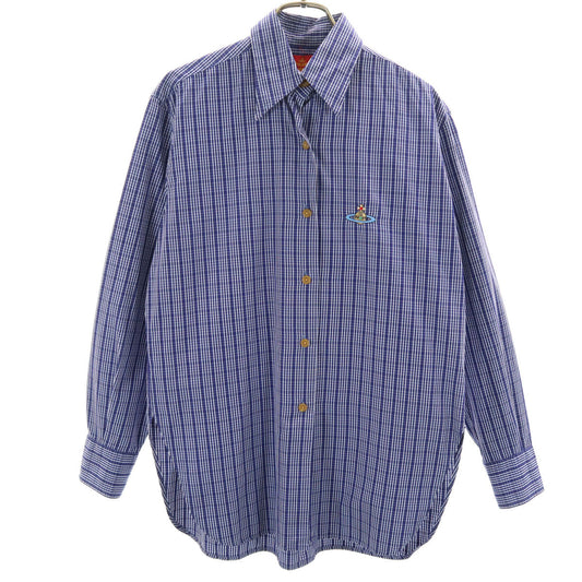 Vivienne Westwood Check Pattern Long Sleeve Shirt Size 1