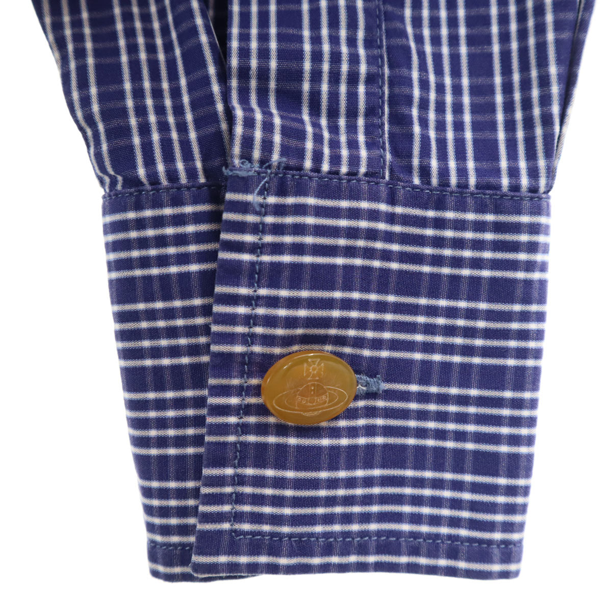 Vivienne Westwood Check Pattern Long Sleeve Shirt Size 1