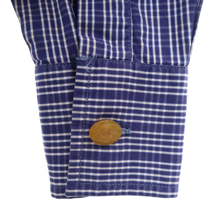 Vivienne Westwood Check Pattern Long Sleeve Shirt Size 1