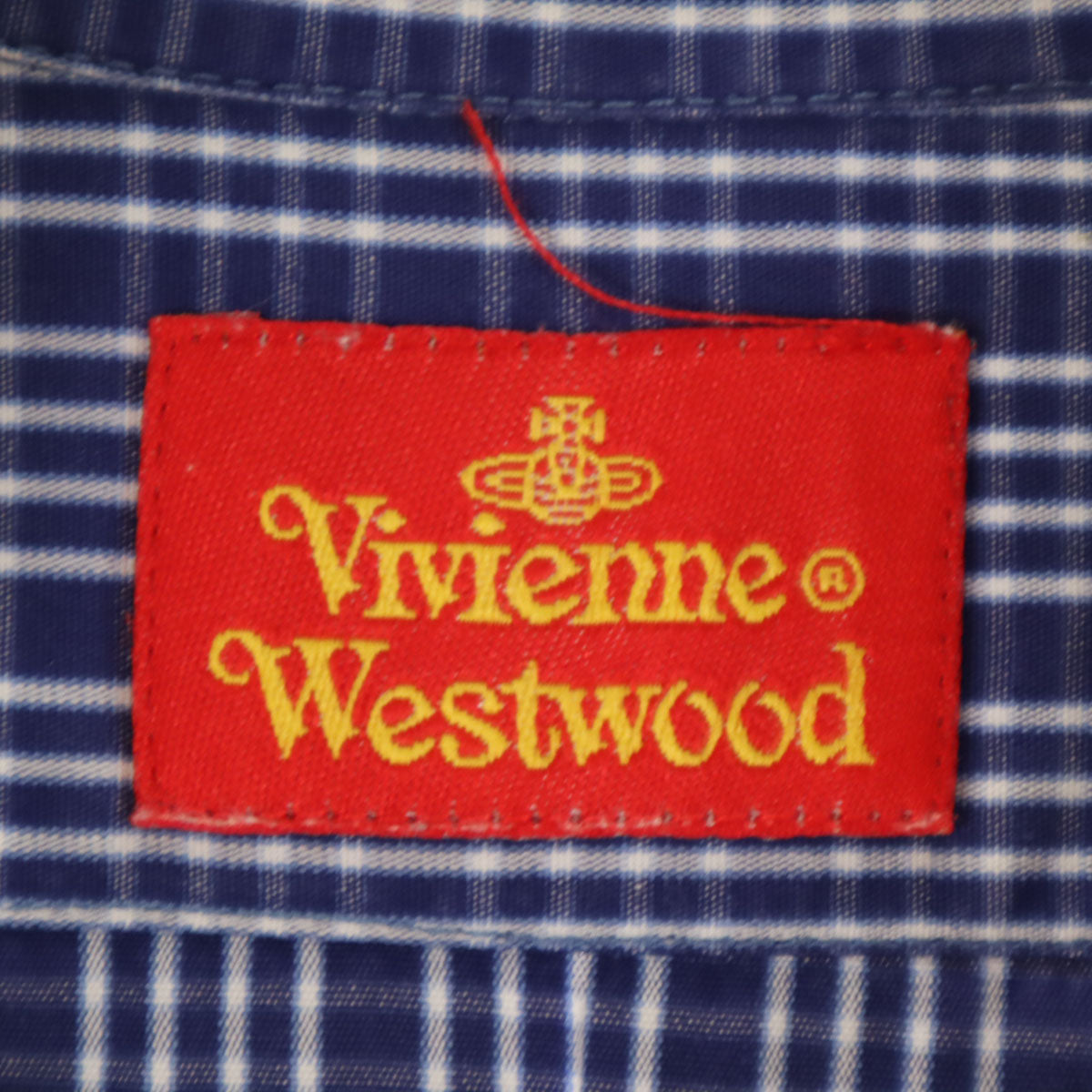 Vivienne Westwood Check Pattern Long Sleeve Shirt Size 1