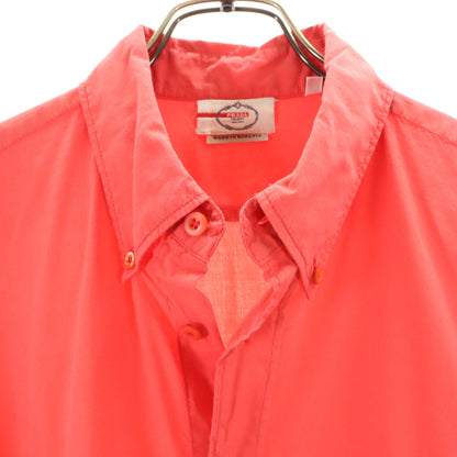 PRADA Long Sleeve Button Down Shirt Red Size 41