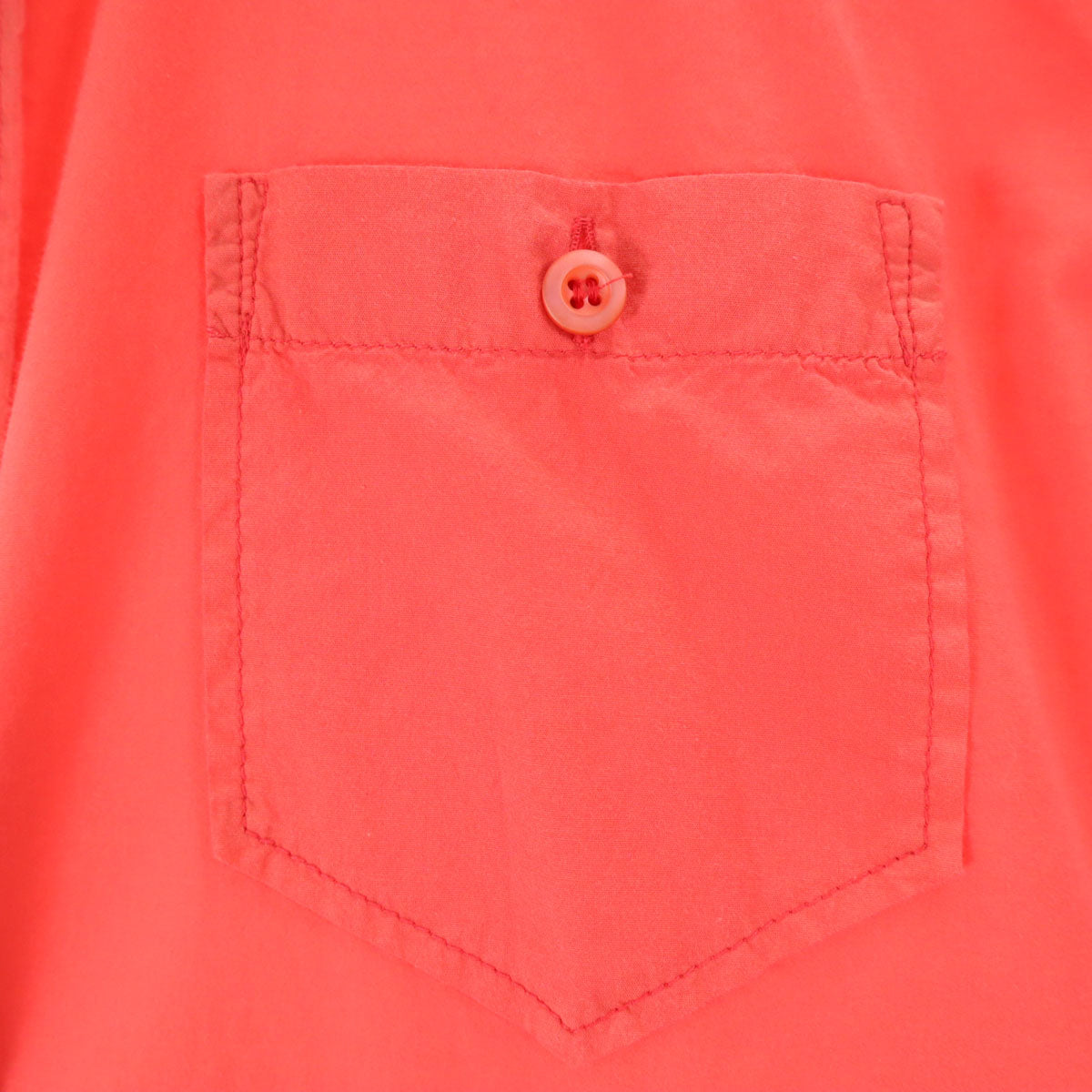 PRADA Long Sleeve Button Down Shirt Red Size 41