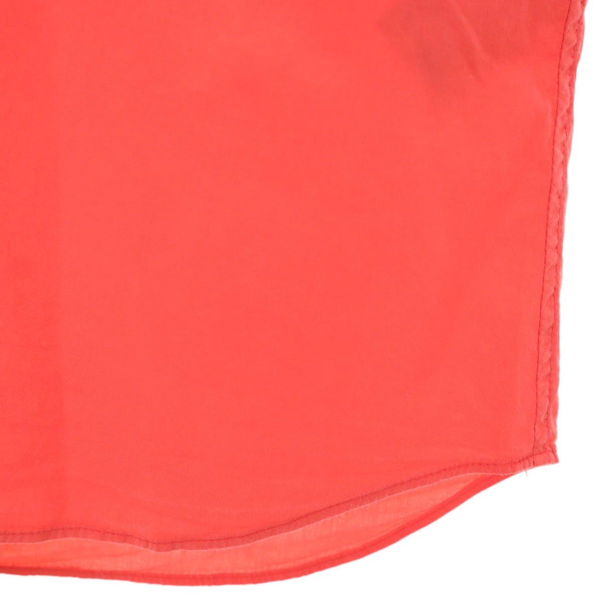 PRADA Long Sleeve Button Down Shirt Red Size 41