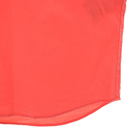 PRADA Long Sleeve Button Down Shirt Red Size 41