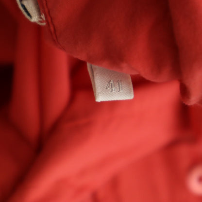 PRADA Long Sleeve Button Down Shirt Red Size 41