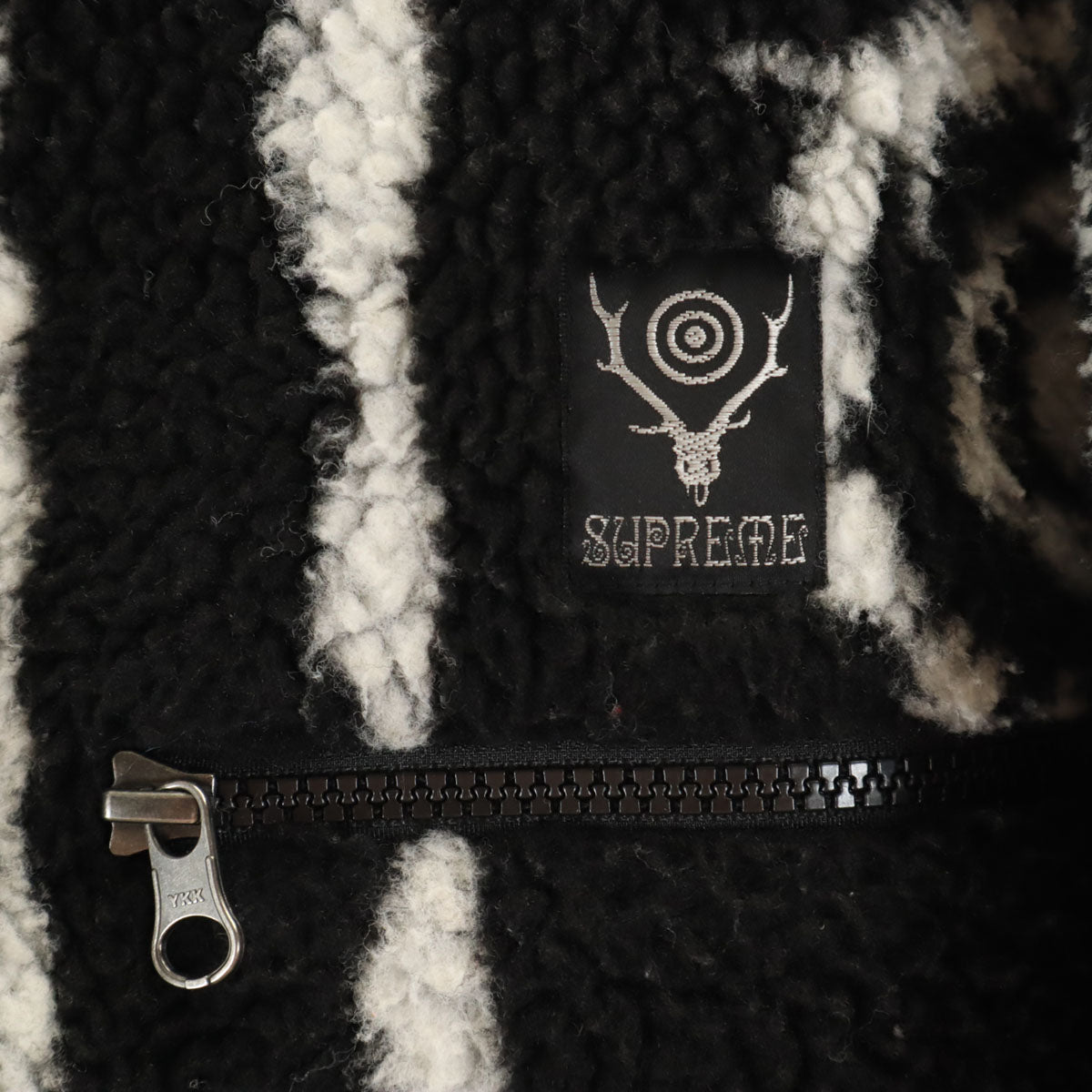 Supreme 21SS SOUTH2 WEST8 Patterned Jacket Black Size M