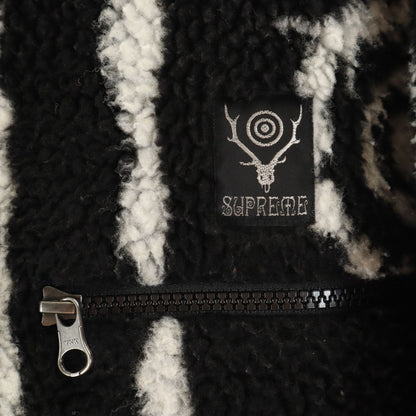 Supreme 21SS SOUTH2 WEST8 Patterned Jacket Black Size M