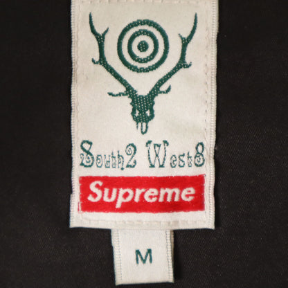 Supreme 21SS SOUTH2 WEST8 Patterned Jacket Black Size M