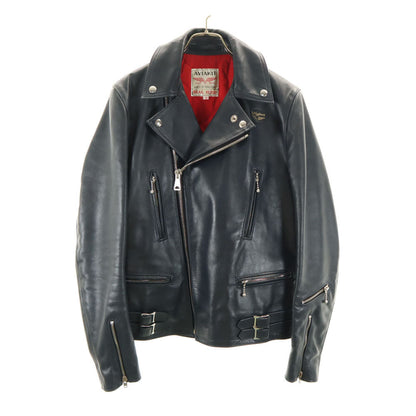 Lewis Leathers Lightning 391 Double Rider Jacket Navy Size 36