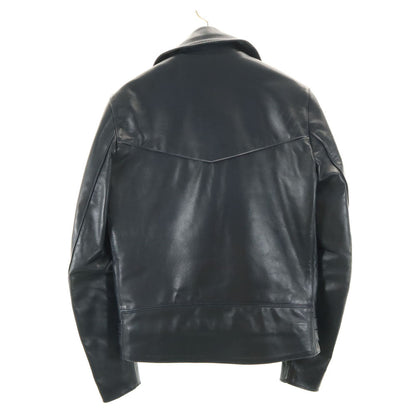 Lewis Leathers Lightning 391 Double Rider Jacket Navy Size 36