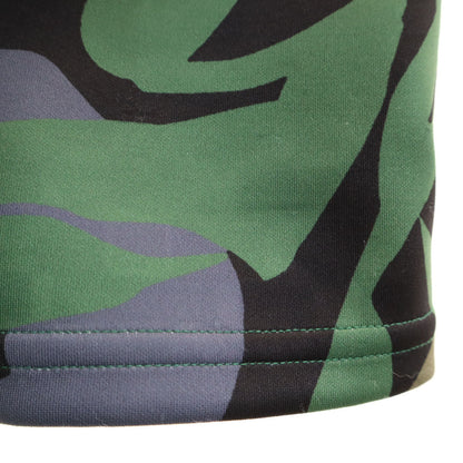 MAX&CO Patterned Sleeveless Midi Dress Green Size L