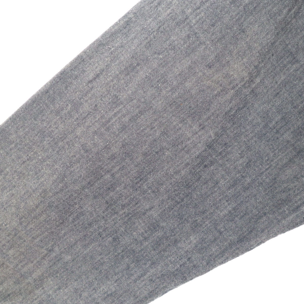 Nigel Cabourn Lybro Gray Long Collarless Shirt Size 50