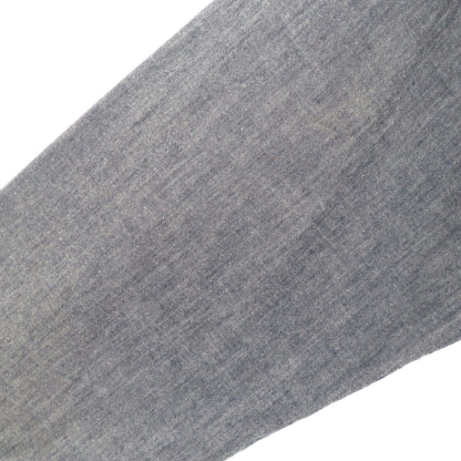 Nigel Cabourn Lybro Gray Long Collarless Shirt Size 50