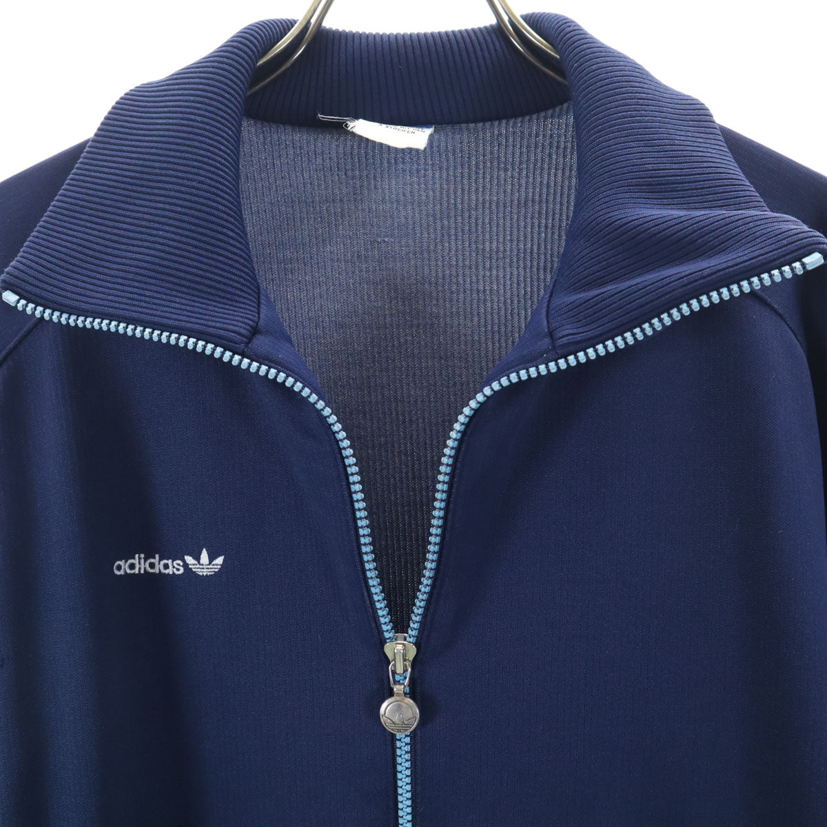 adidas 70s West German Tag Trefoil Track Jacket Blue Size M