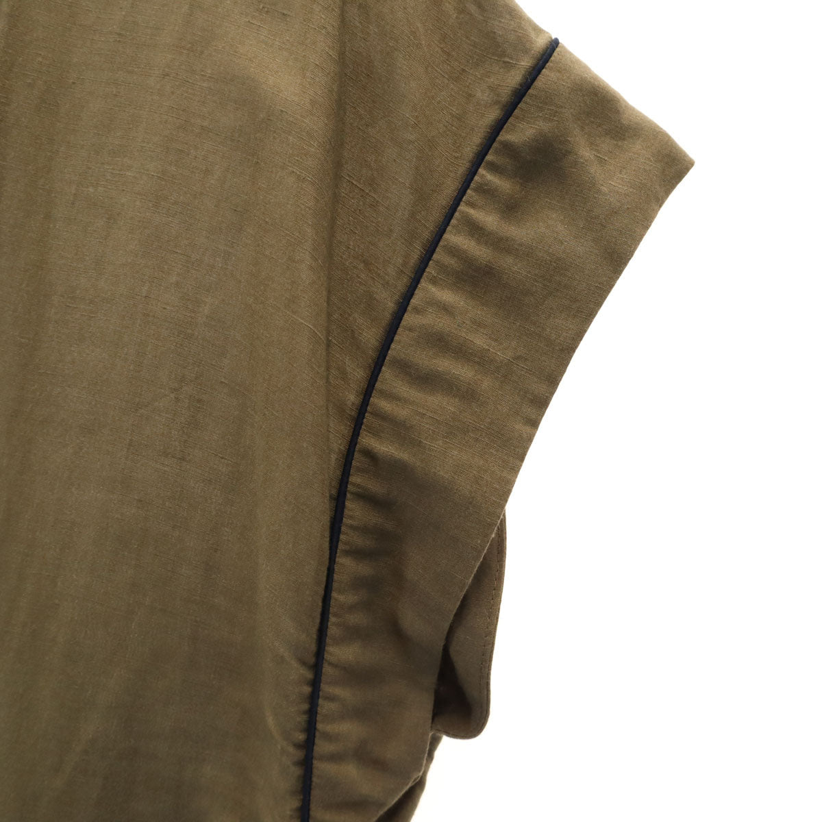 1erarrondissement Japan Linen Blend Dress Green Size 38