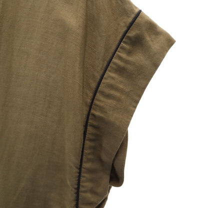 1erarrondissement Japan Linen Blend Dress Green Size 38