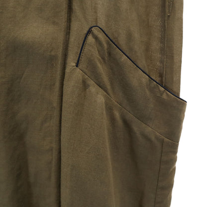 1erarrondissement Japan Linen Blend Dress Green Size 38