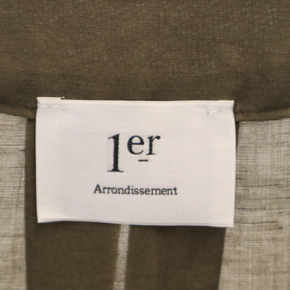 1erarrondissement Japan Linen Blend Dress Green Size 38