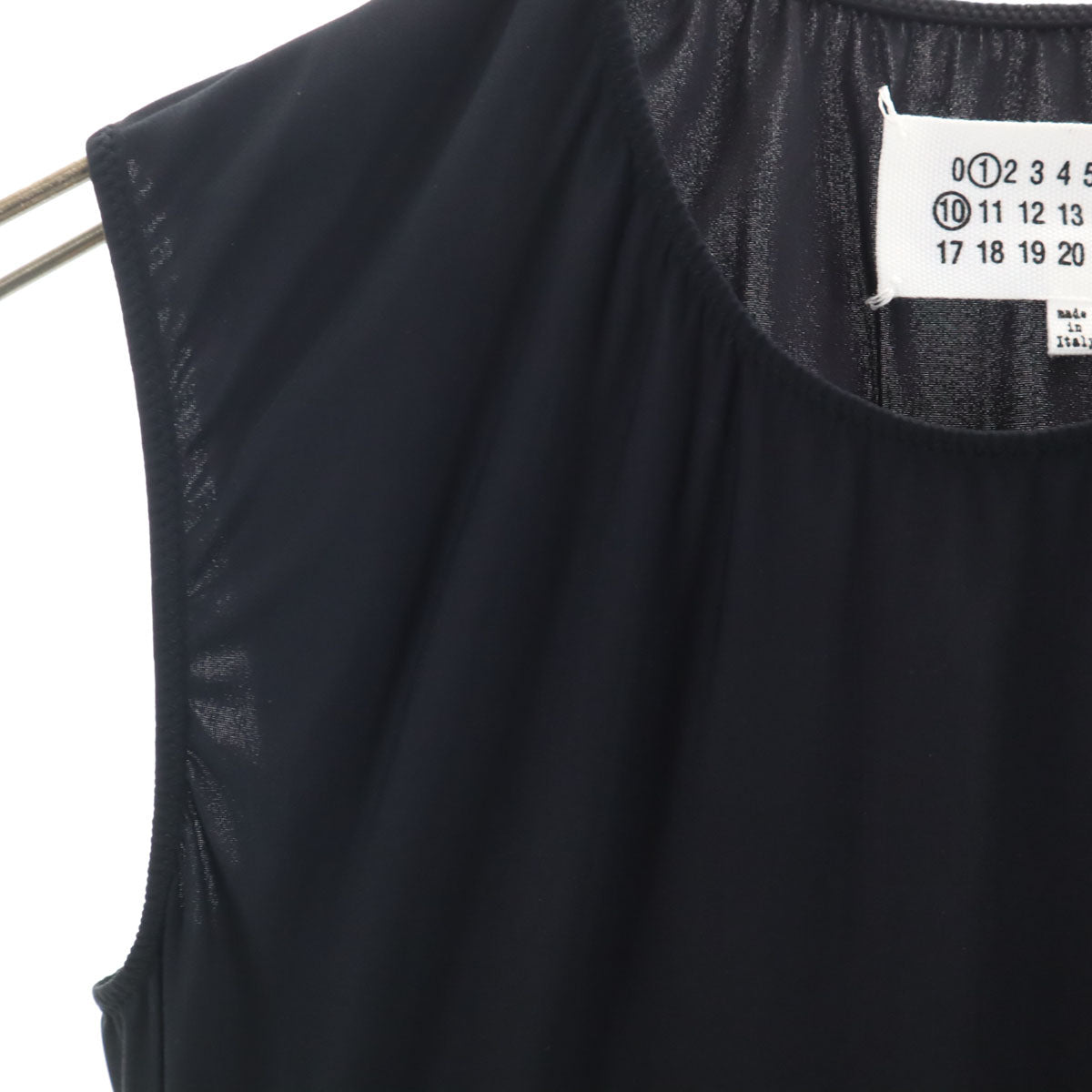 Maison Margiela Black Sleeveless Bodysuit Size 44