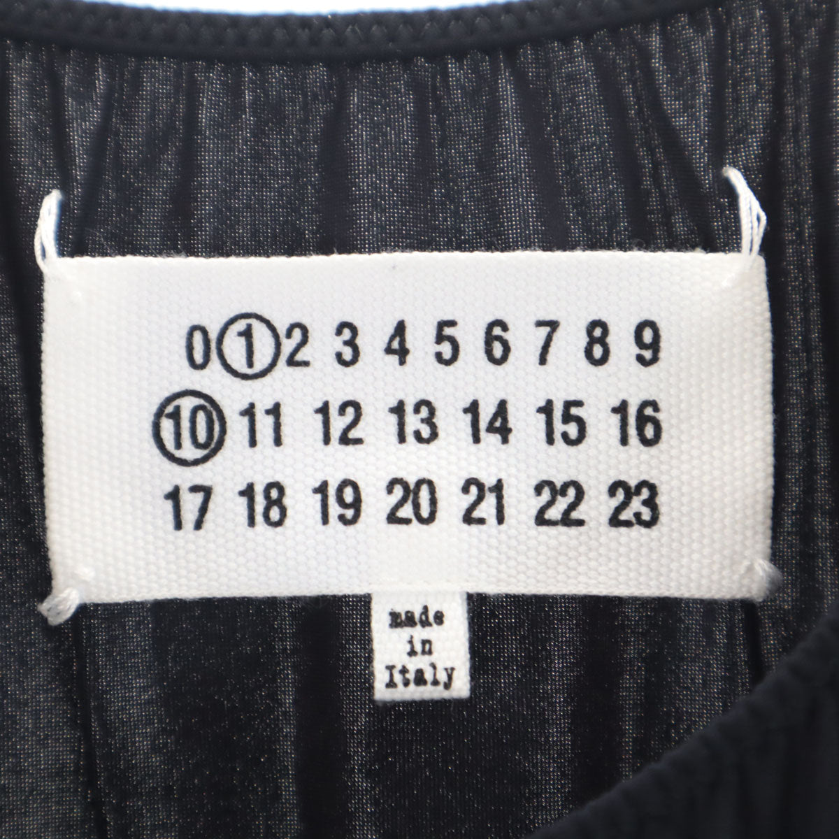 Maison Margiela Black Sleeveless Bodysuit Size 44