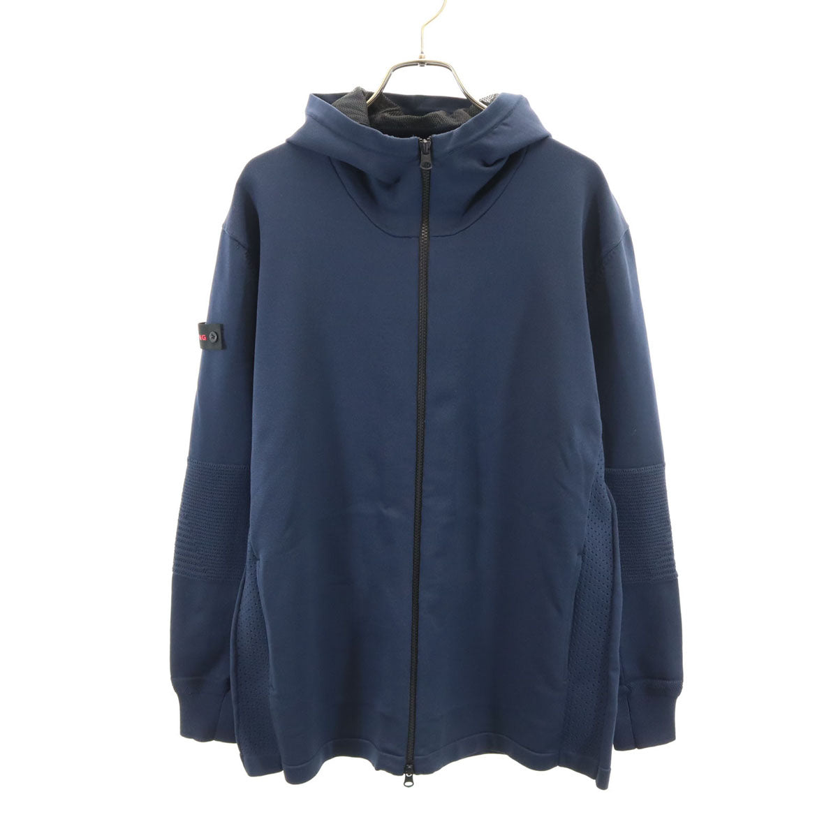 BRIEFING Knit Zip Hoodie Navy Size L