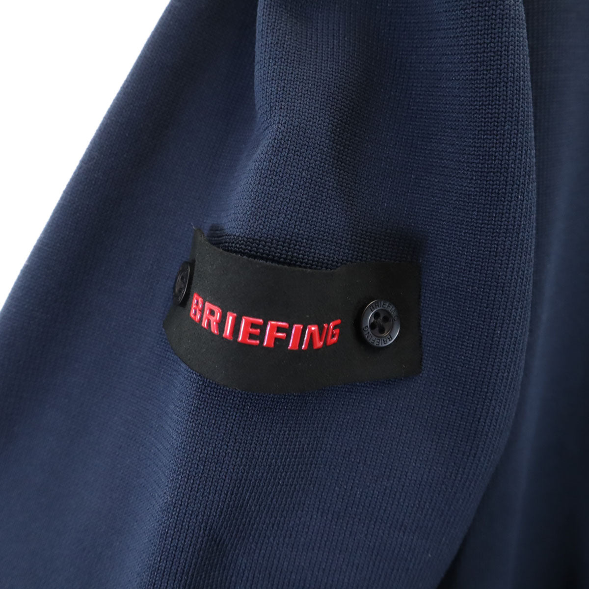 BRIEFING Knit Zip Hoodie Navy Size L