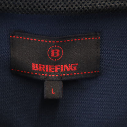 BRIEFING Knit Zip Hoodie Navy Size L