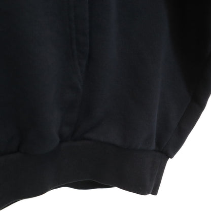 OFF-WHITE "FIRE" Hoodie Black Size L