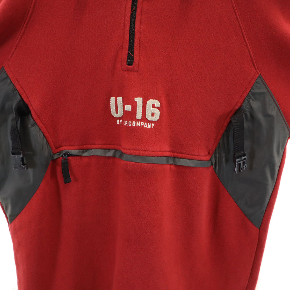 C.P.Company 90s Half-Zip Hoodie Red Size 170-18