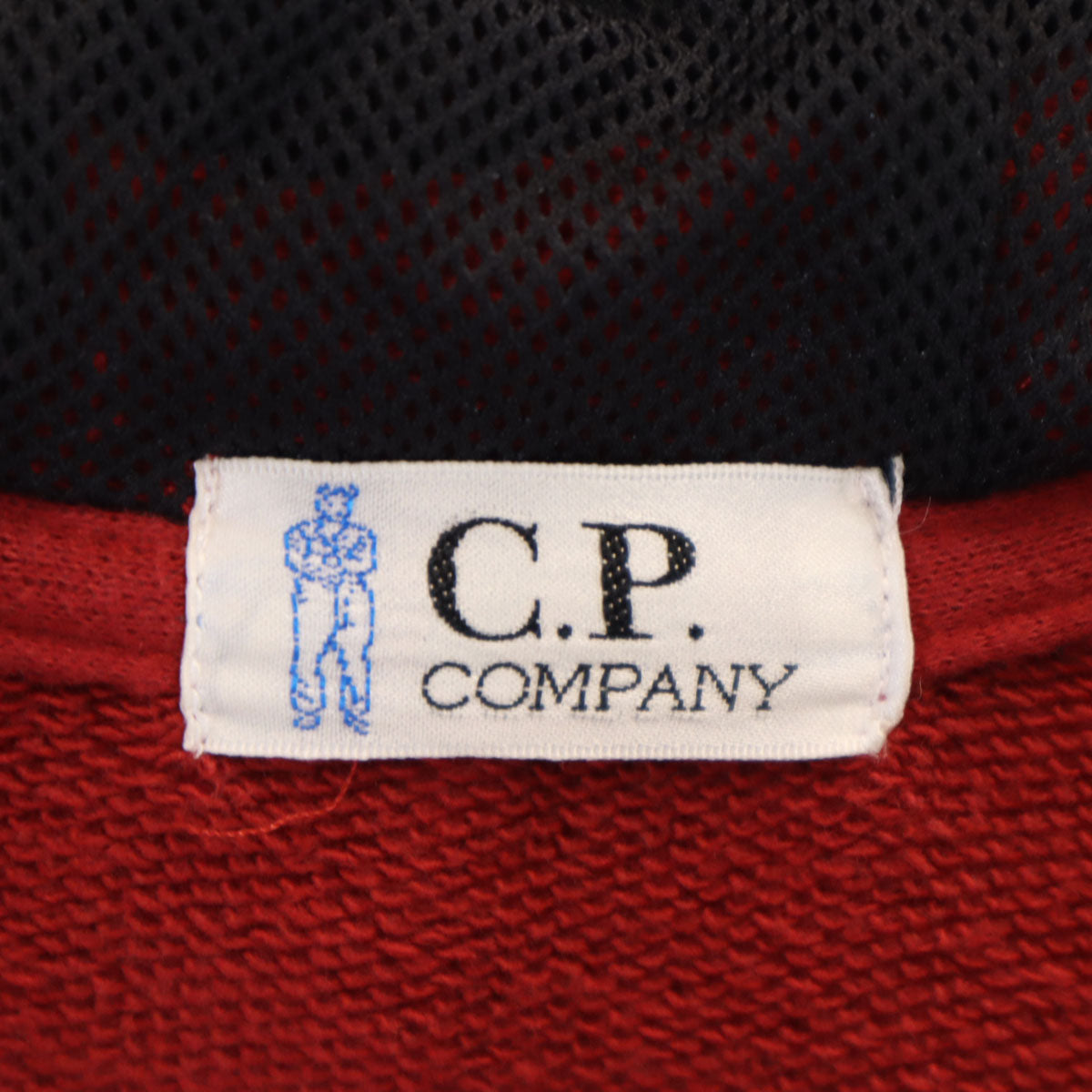 C.P.Company 90s Half-Zip Hoodie Red Size 170-18