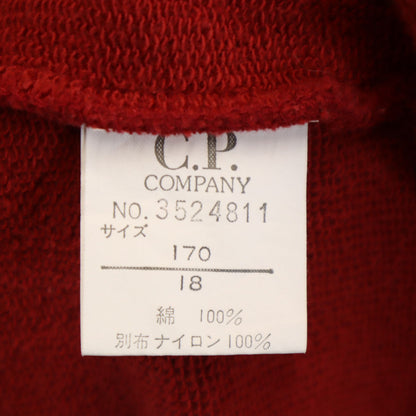 C.P.Company 90s Half-Zip Hoodie Red Size 170-18