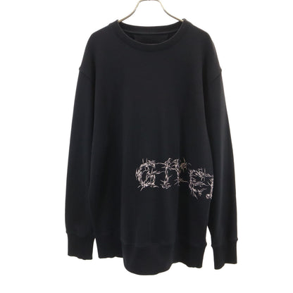 GIVENCHY Portugal Made Black Sweatshirt Size S