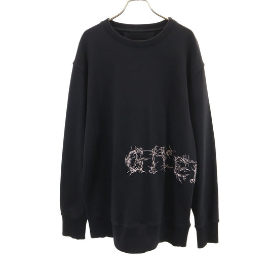 GIVENCHY Portugal Made Black Sweatshirt Size S