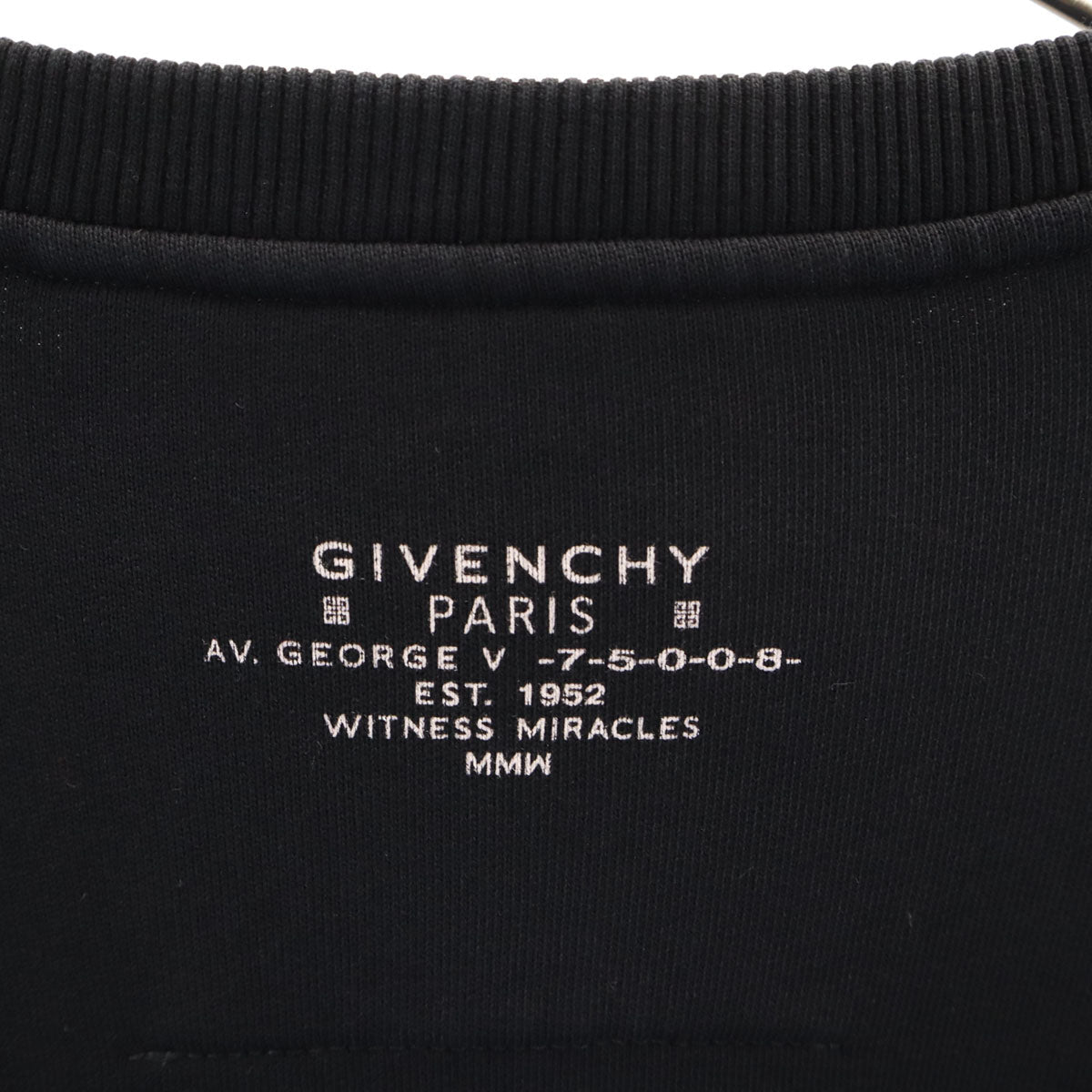 GIVENCHY Portugal Made Black Sweatshirt Size S