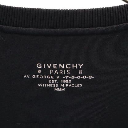 GIVENCHY Portugal Made Black Sweatshirt Size S
