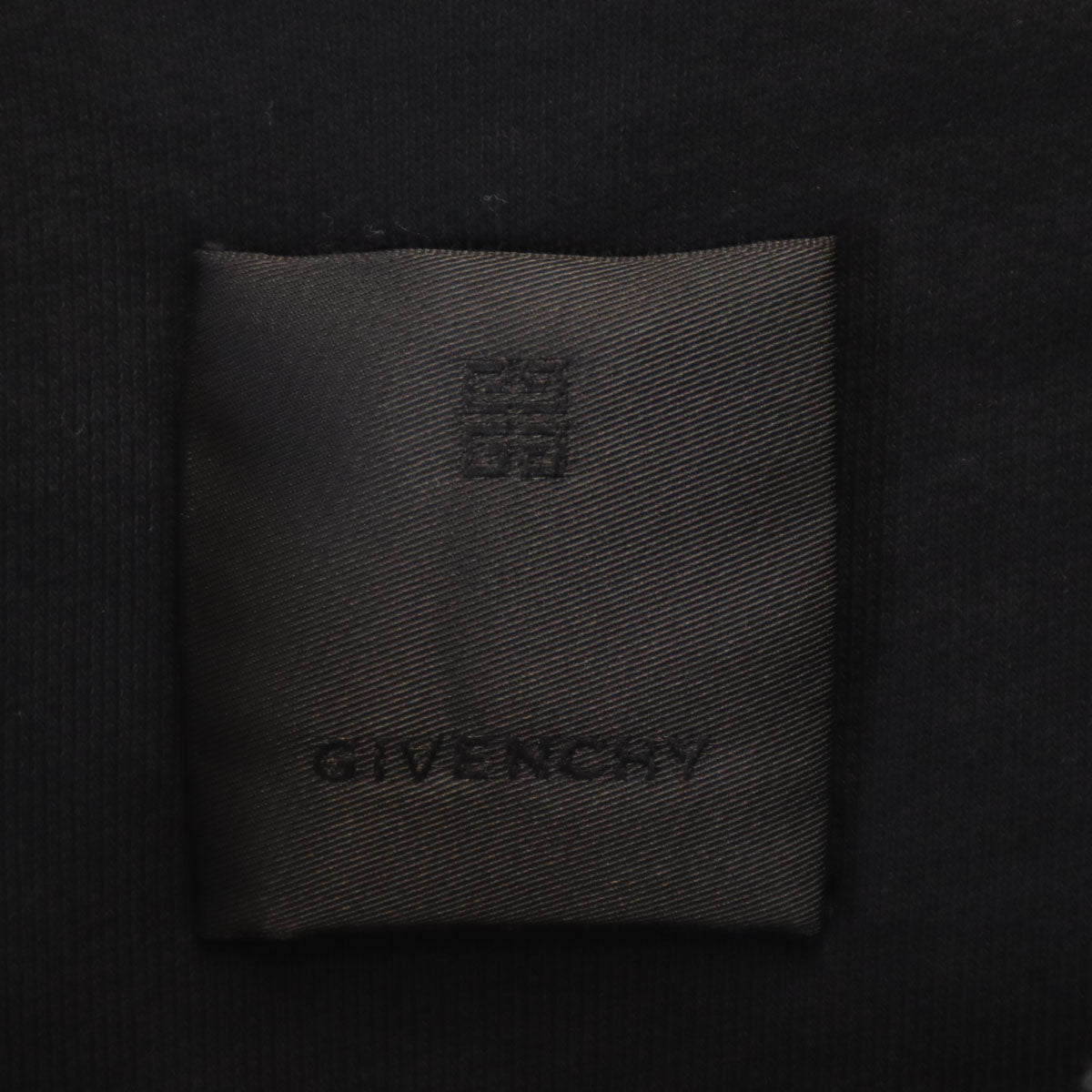 GIVENCHY Portugal Made Black Sweatshirt Size S