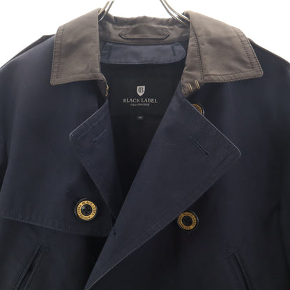BLACK LABEL CRESTBRIDGE Navy Trench Coat Size M