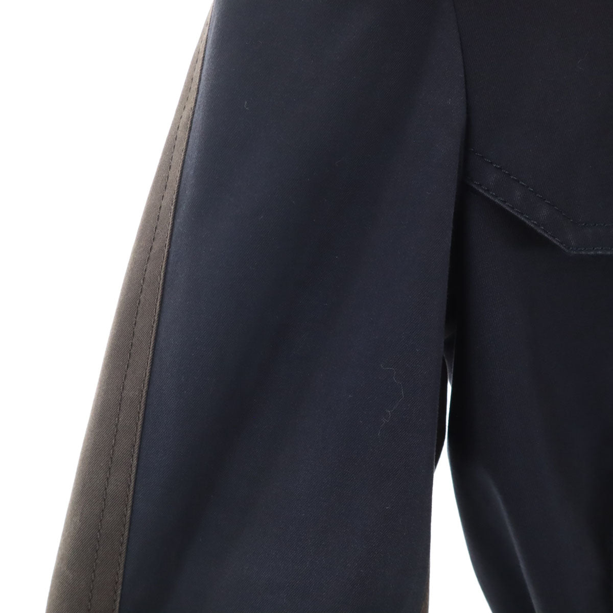 BLACK LABEL CRESTBRIDGE Navy Trench Coat Size M