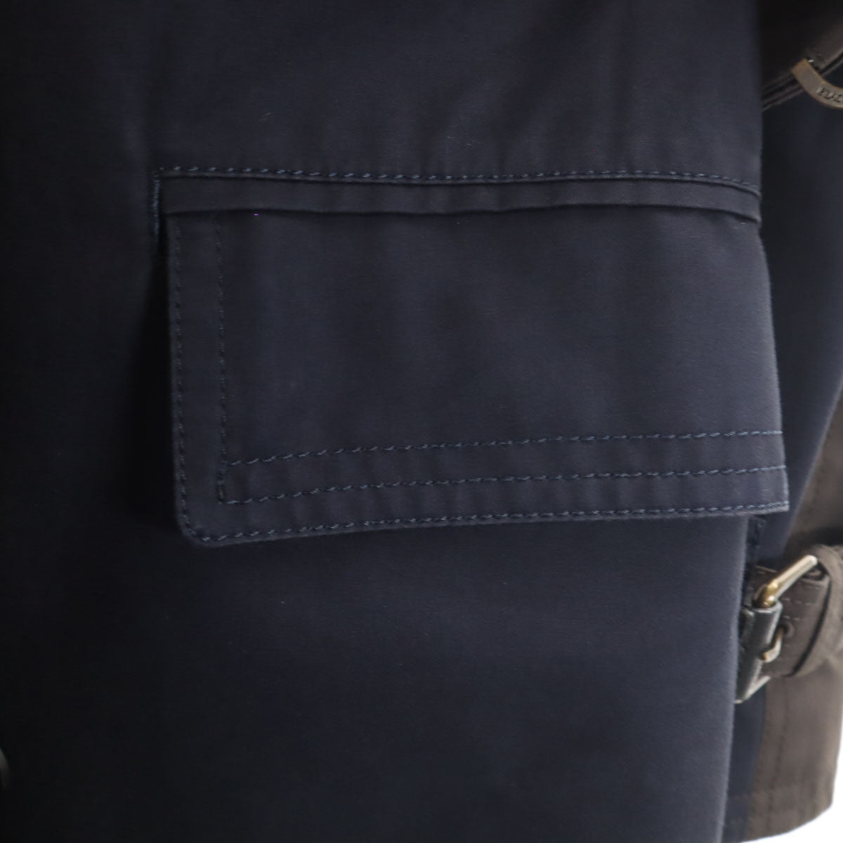 BLACK LABEL CRESTBRIDGE Navy Trench Coat Size M