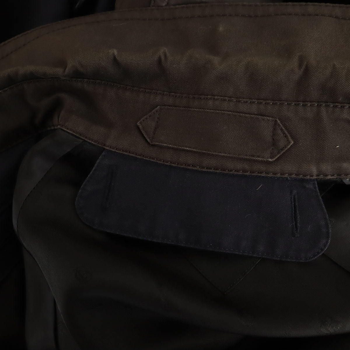 BLACK LABEL CRESTBRIDGE Navy Trench Coat Size M