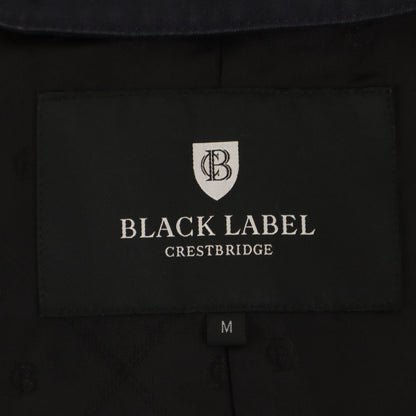BLACK LABEL CRESTBRIDGE Navy Trench Coat Size M