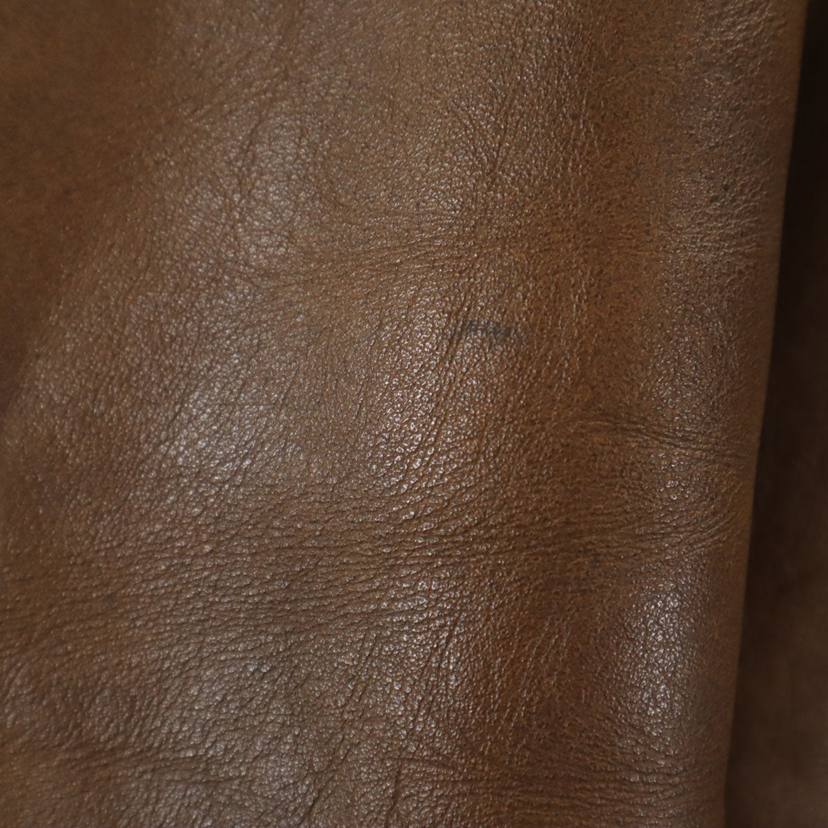 THIS GENUINE LEATHER GARMENT 60s 70s Jacket Brown