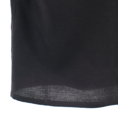HERMES French Wool Long Sleeve Shirt Brown Size 42