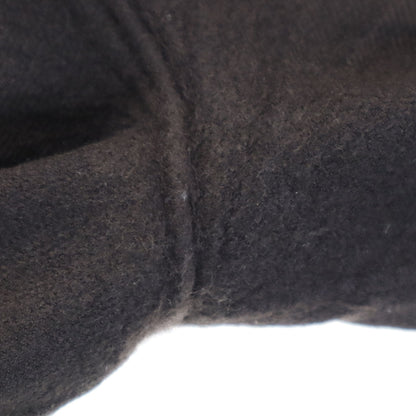 HERMES French Wool Long Sleeve Shirt Brown Size 42