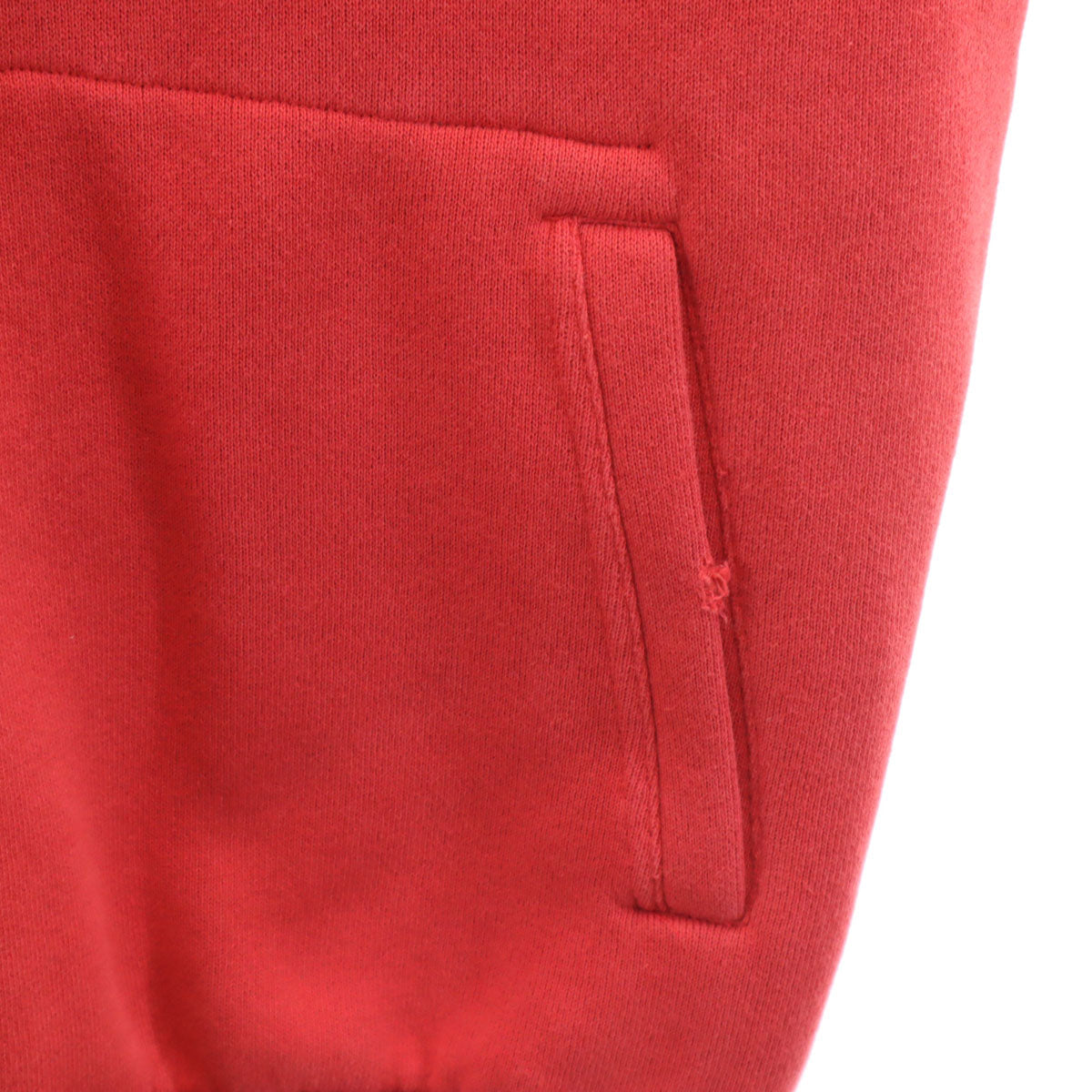 BALENCIAGA 18AW WFP Logo Print Hoodie Red Size XS