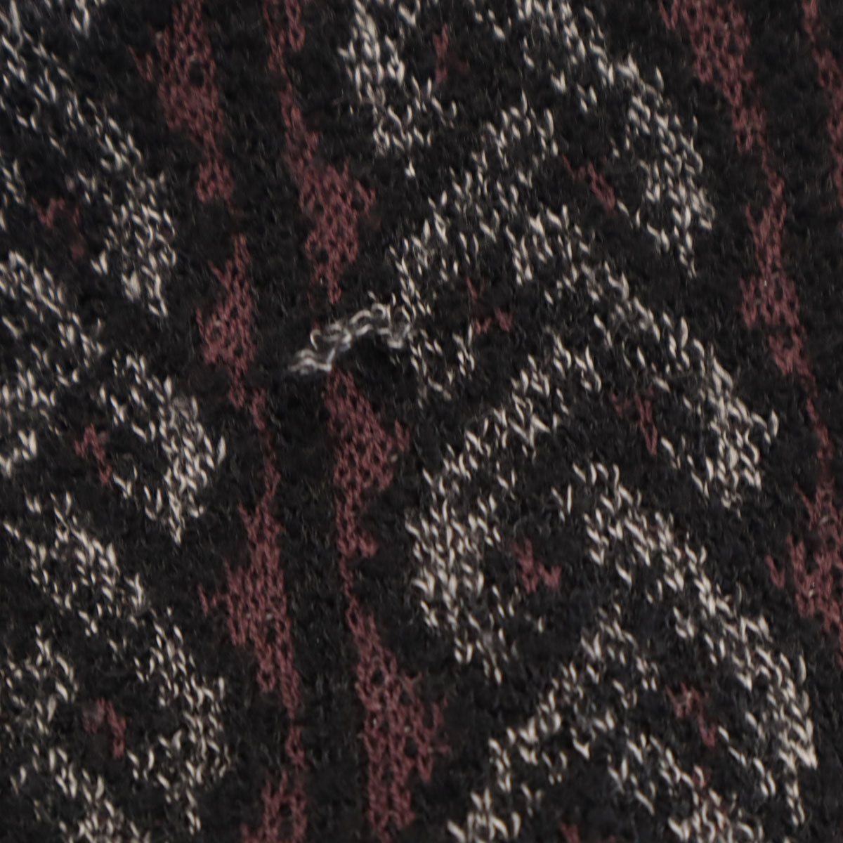 Missoni 90s Italian Cable Knit V-Neck Cardigan Black Size 42