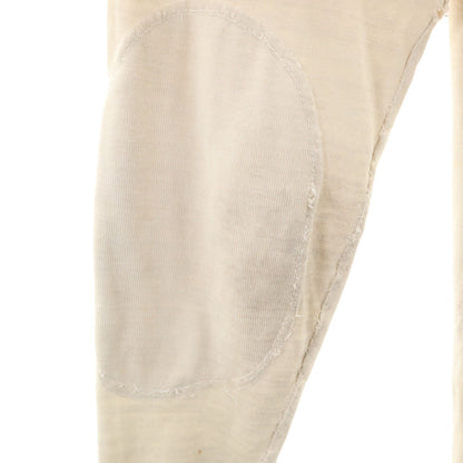 60s Vintage Football Long Sleeve T-Shirt Beige