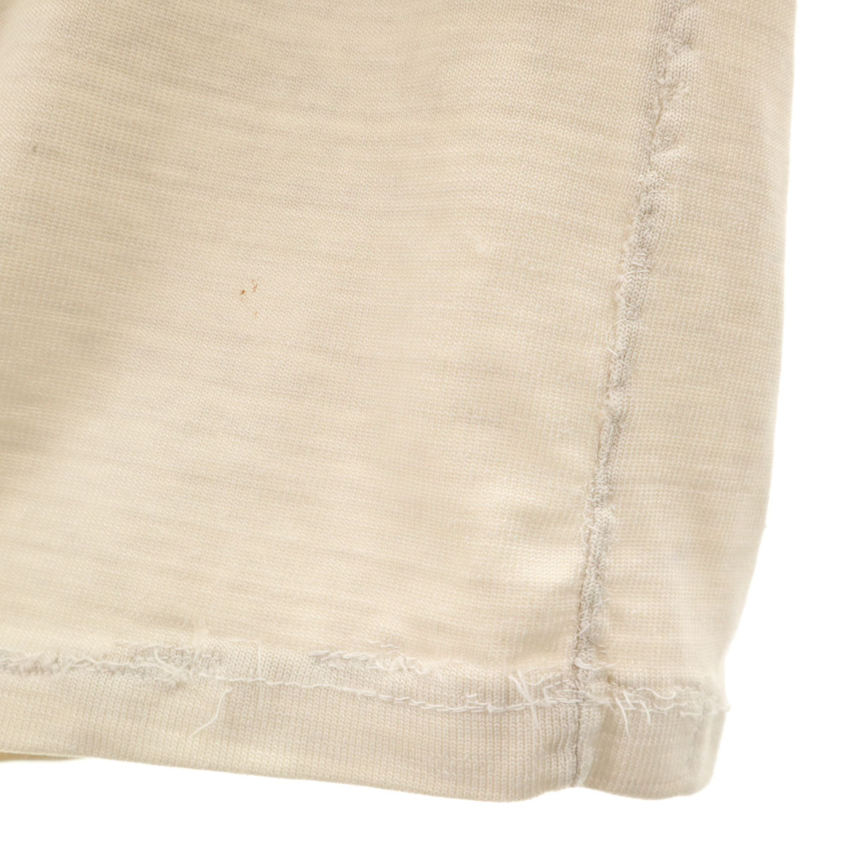60s Vintage Football Long Sleeve T-Shirt Beige