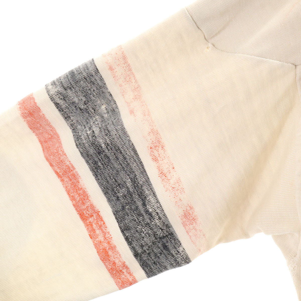 60s Vintage Football Long Sleeve T-Shirt Beige